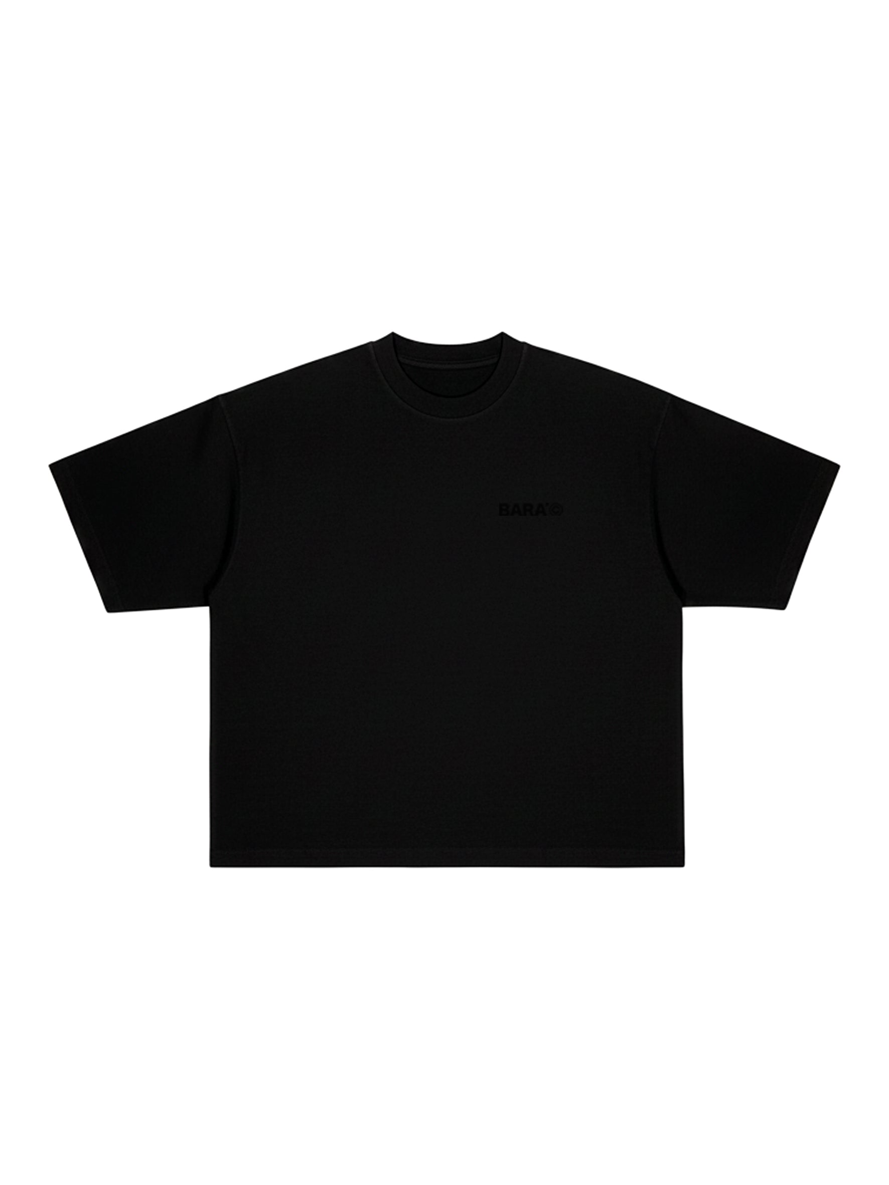 Boxy fit - Why not believe? - Black/black