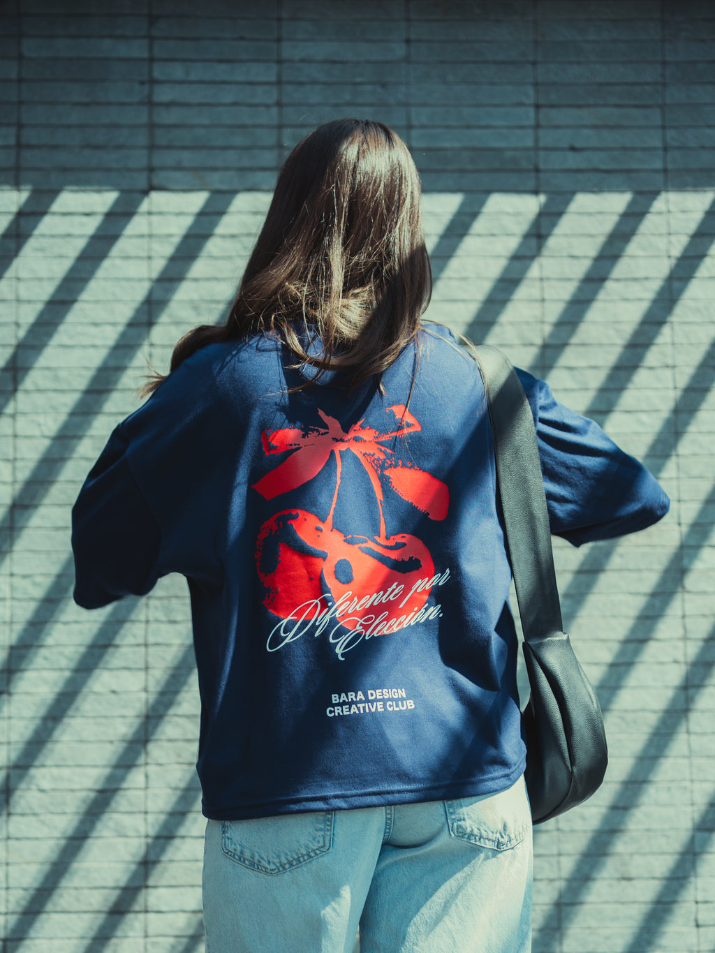 Boxy fit - Cherry Azul Francia