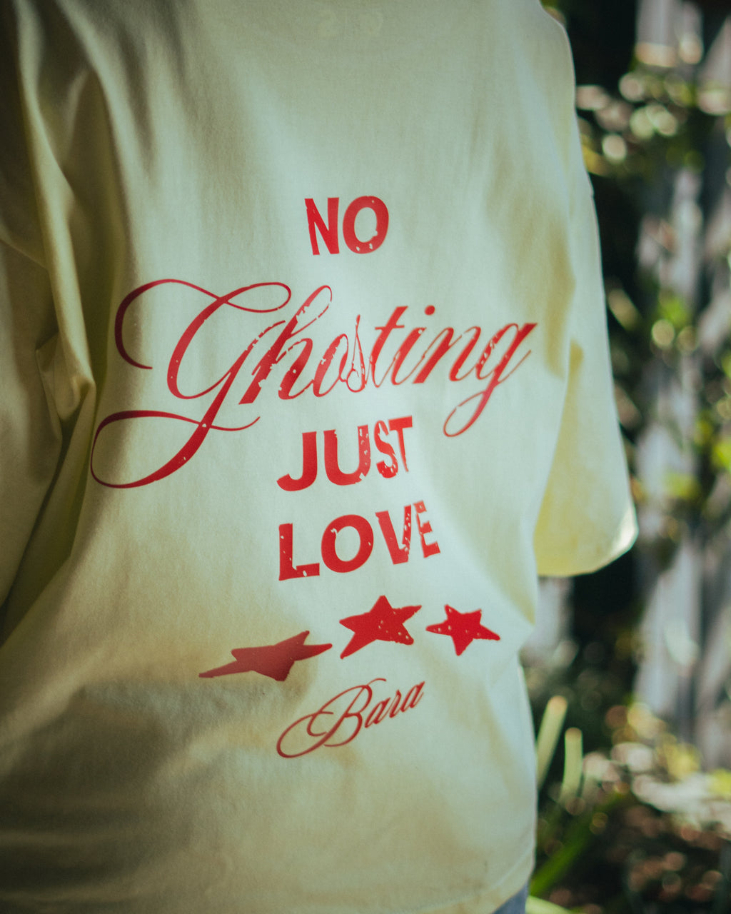 Boxy fit - No ghosting just love