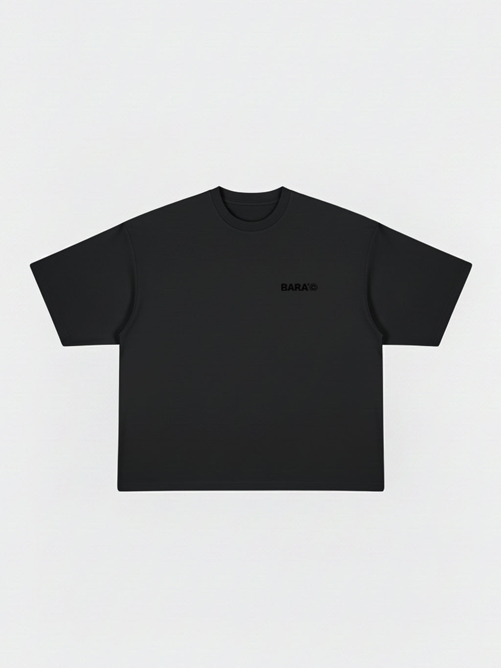 Boxy Fit - Why not believe? Gris pizarra