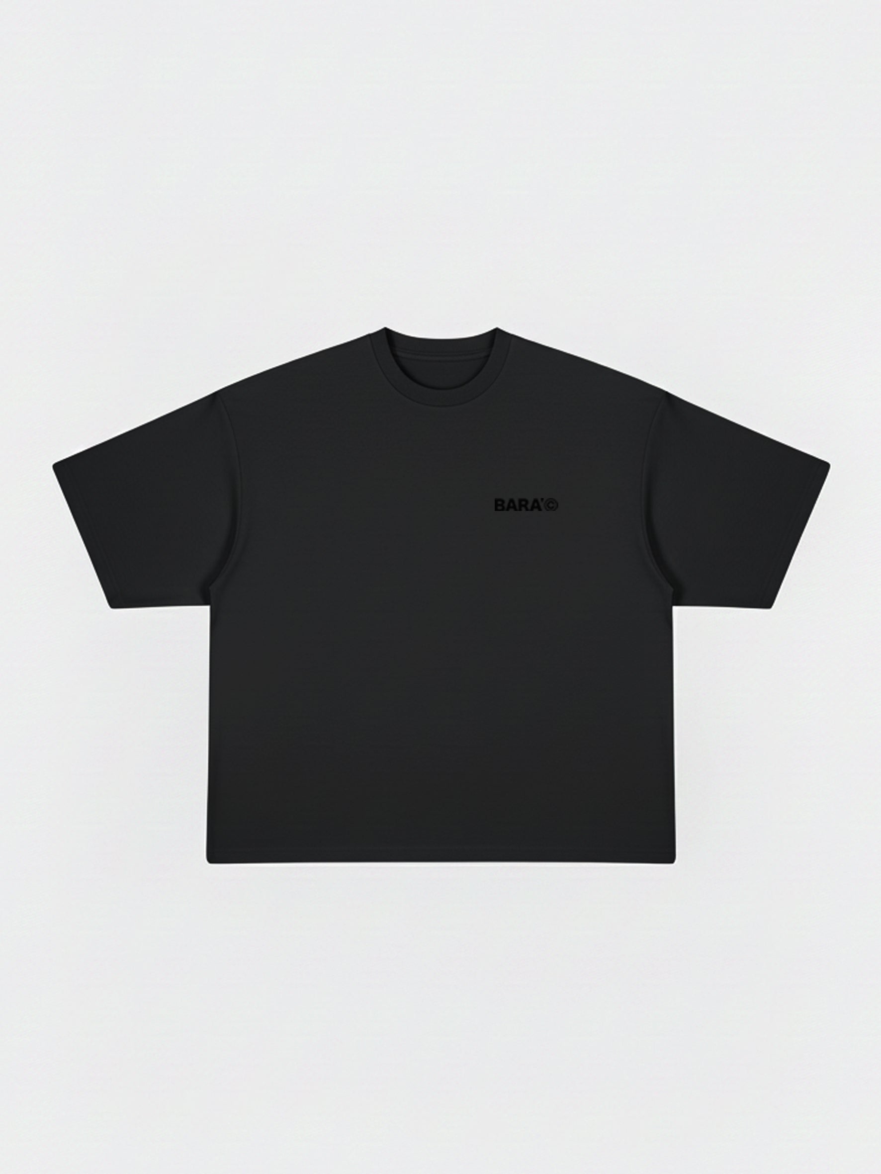 Boxy Fit - Why not believe? Gris pizarra