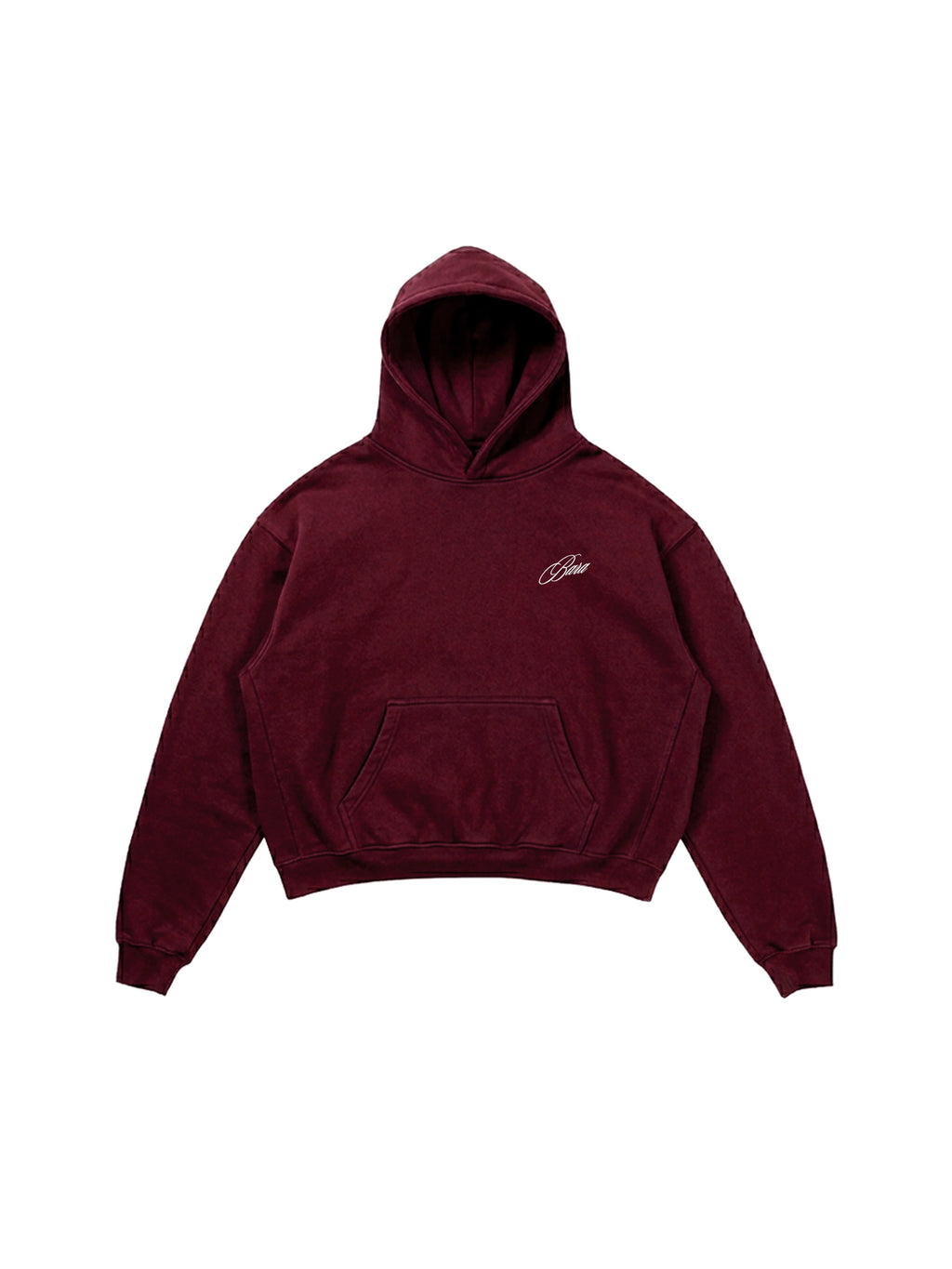 Hoodie Burdeo - Boxy Fit