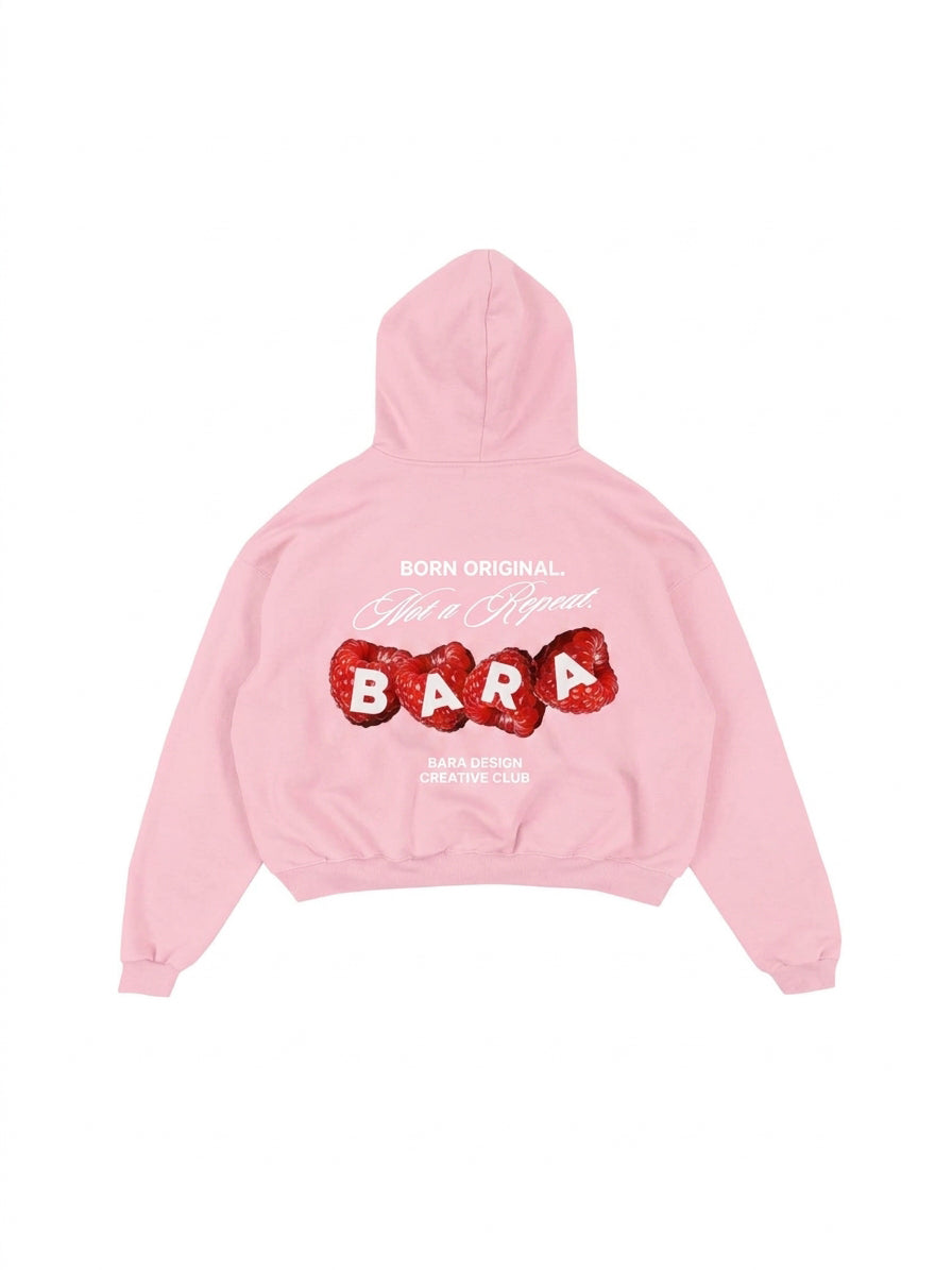 Hoodie Rosado Bebe - Boxy fit