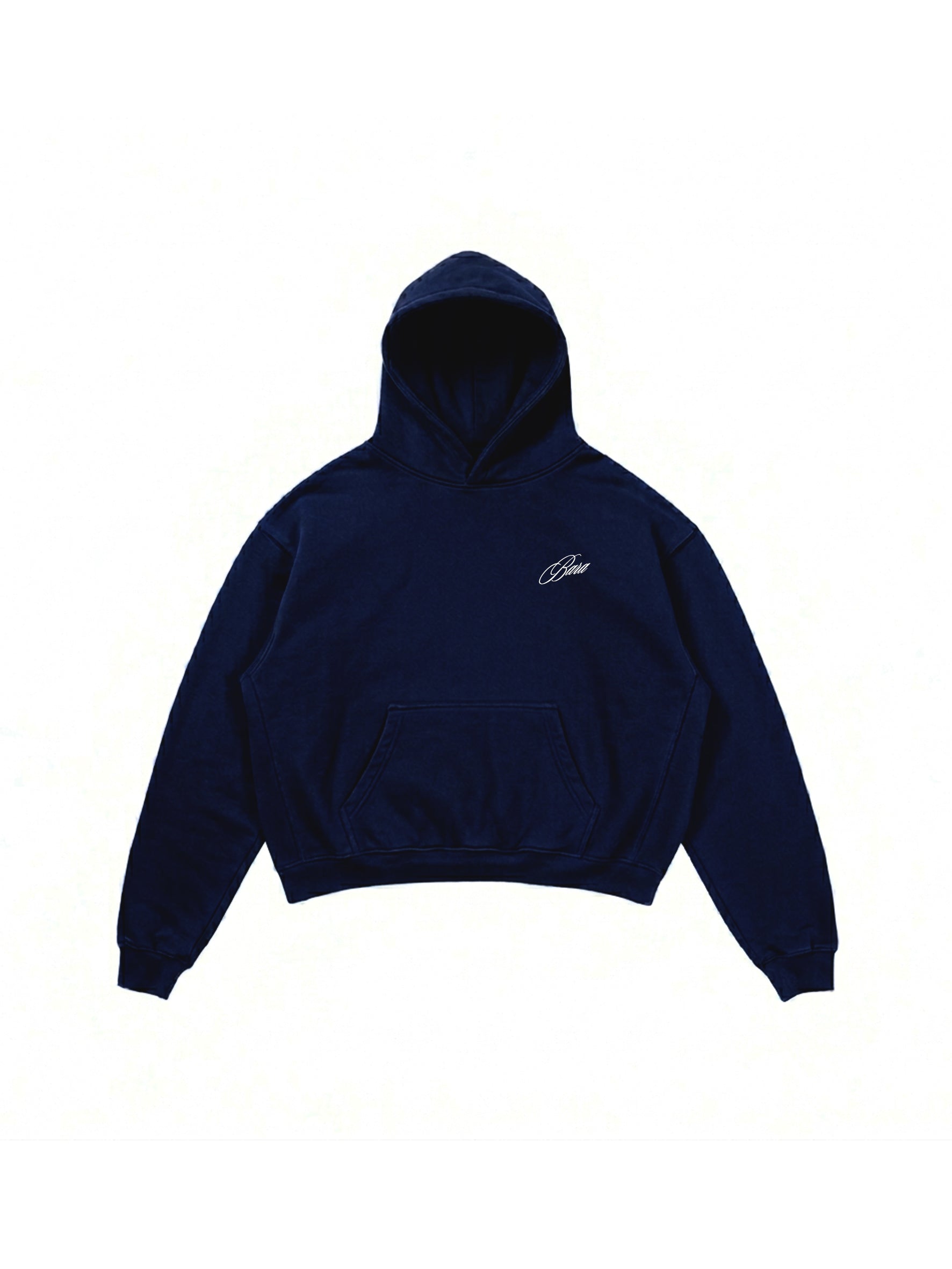 Hoodie Azul Francia - Boxy Fit