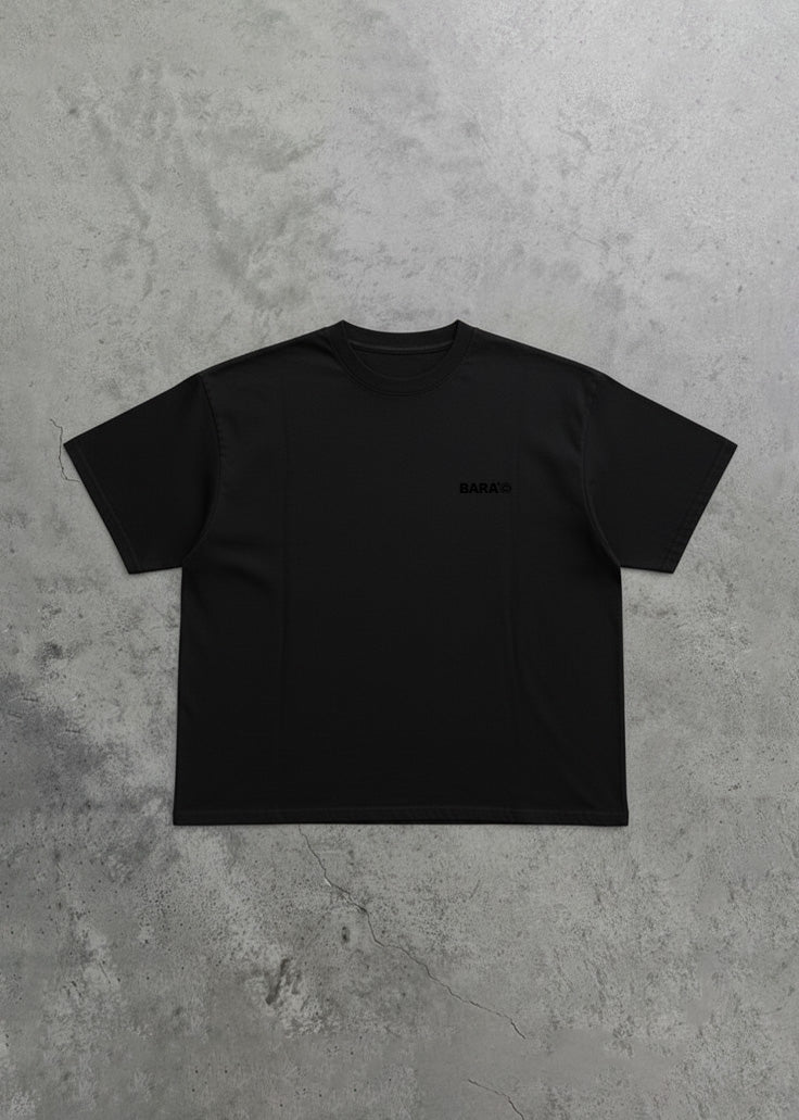 Boxy fit - Why not believe? - Black/black